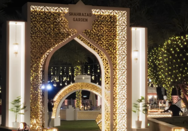 Shahrazad Garden at Inter Continental Doha Beach Spa 4